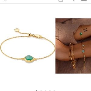 Monica Vinader NEW Mini Siren Fine Chain Bracelet